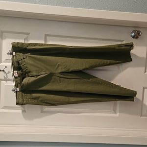 Women's capri size 20 by Molly Isadora olive green